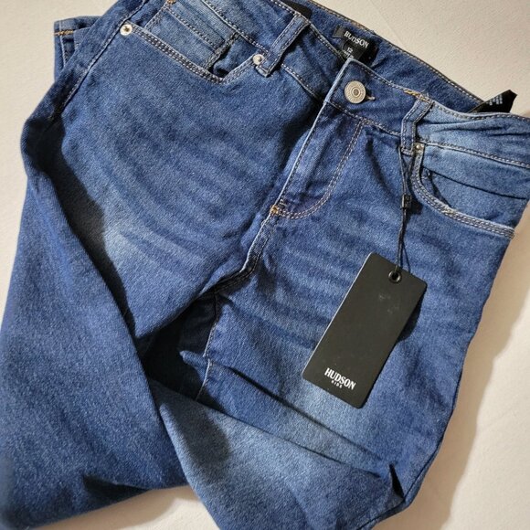 Hudson Kids size 12 NWT stretch Blue Jeans. - Picture 3 of 3